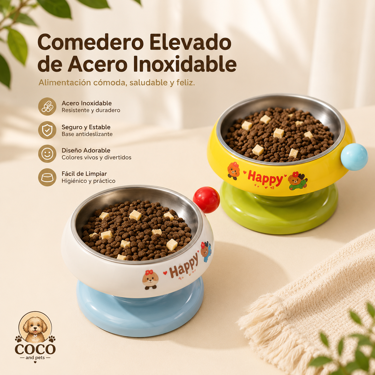 Comedero Elevado raph