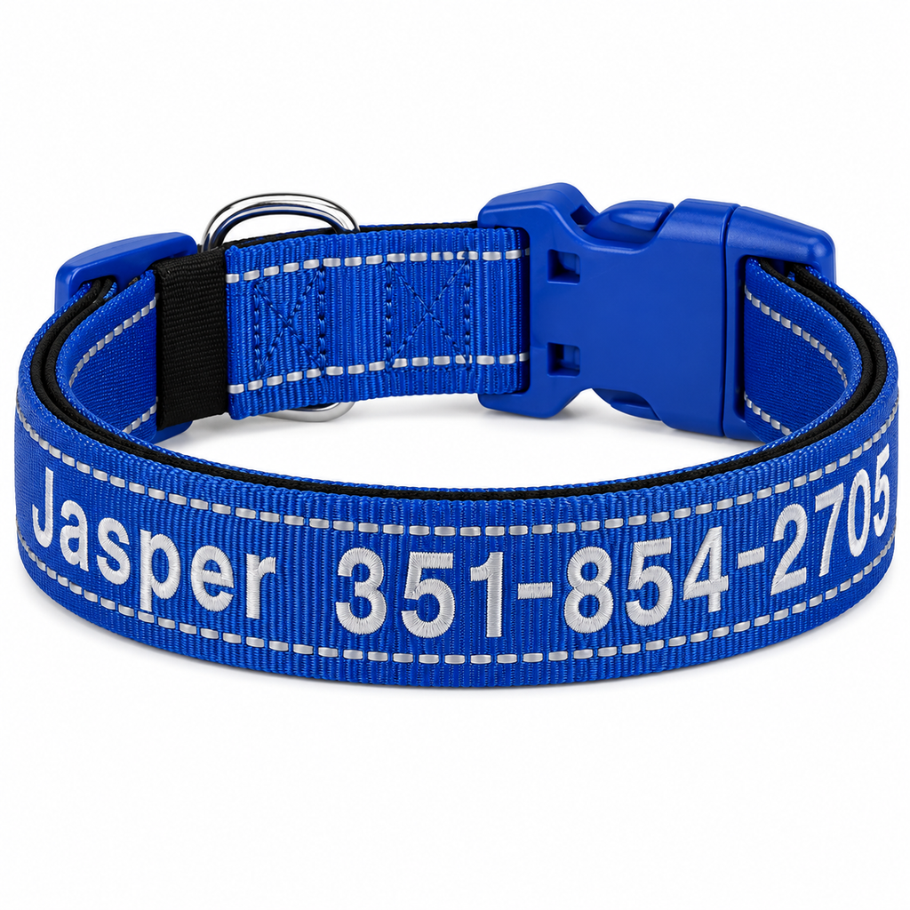Collar Personalizado Bordado para Perros MISS