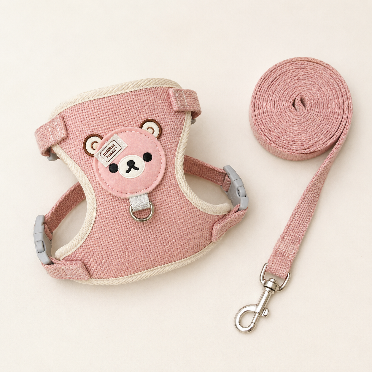 Arnés Ajustable para Perros y Gatos con Correa – Diseño Suave y Cómodo Alma