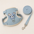 Arnés Ajustable para Perros y Gatos con Correa – Diseño Suave y Cómodo Alma