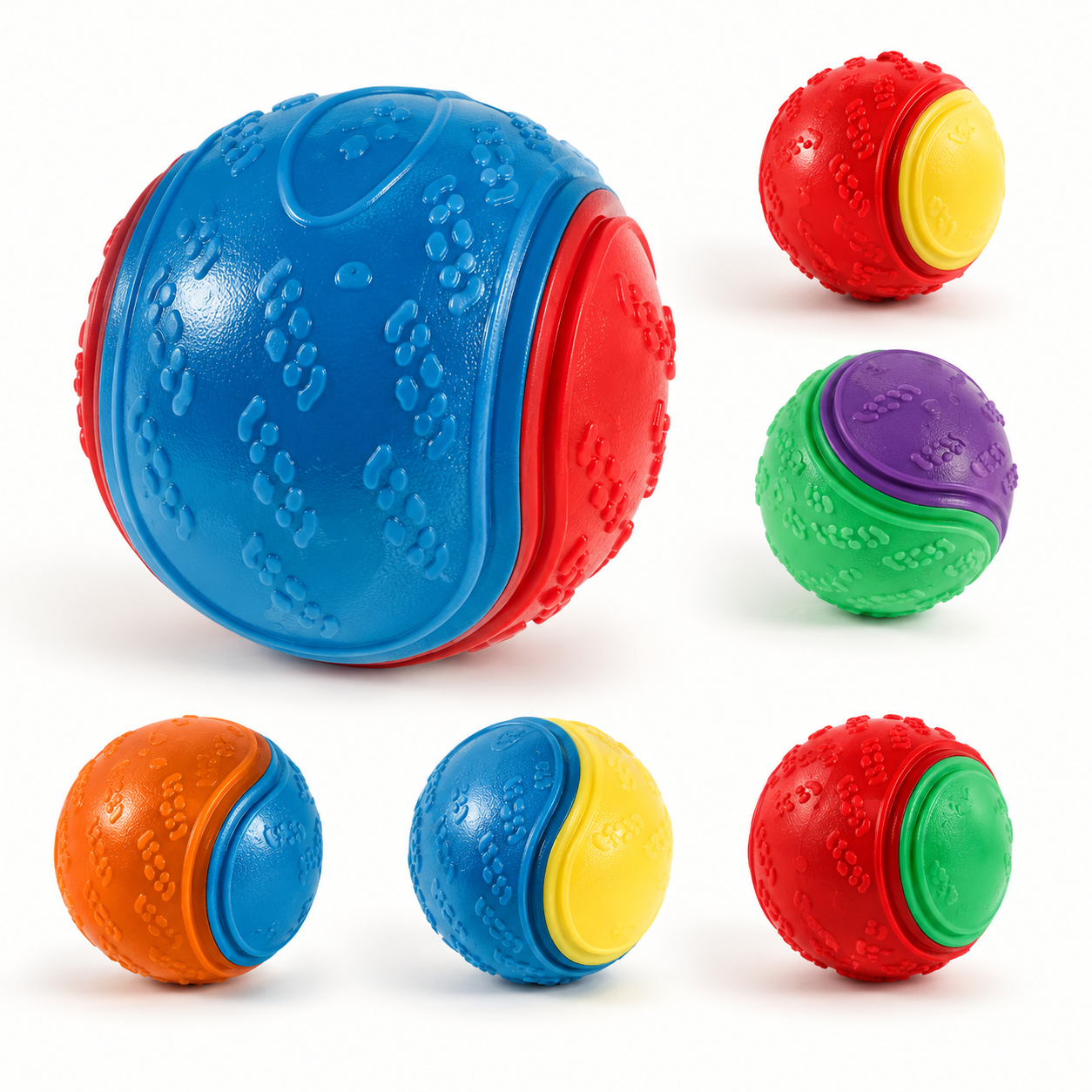 Pelota Interactiva para Perros – Juguete Resistente para Masticar, Jugar y Entrenar nano