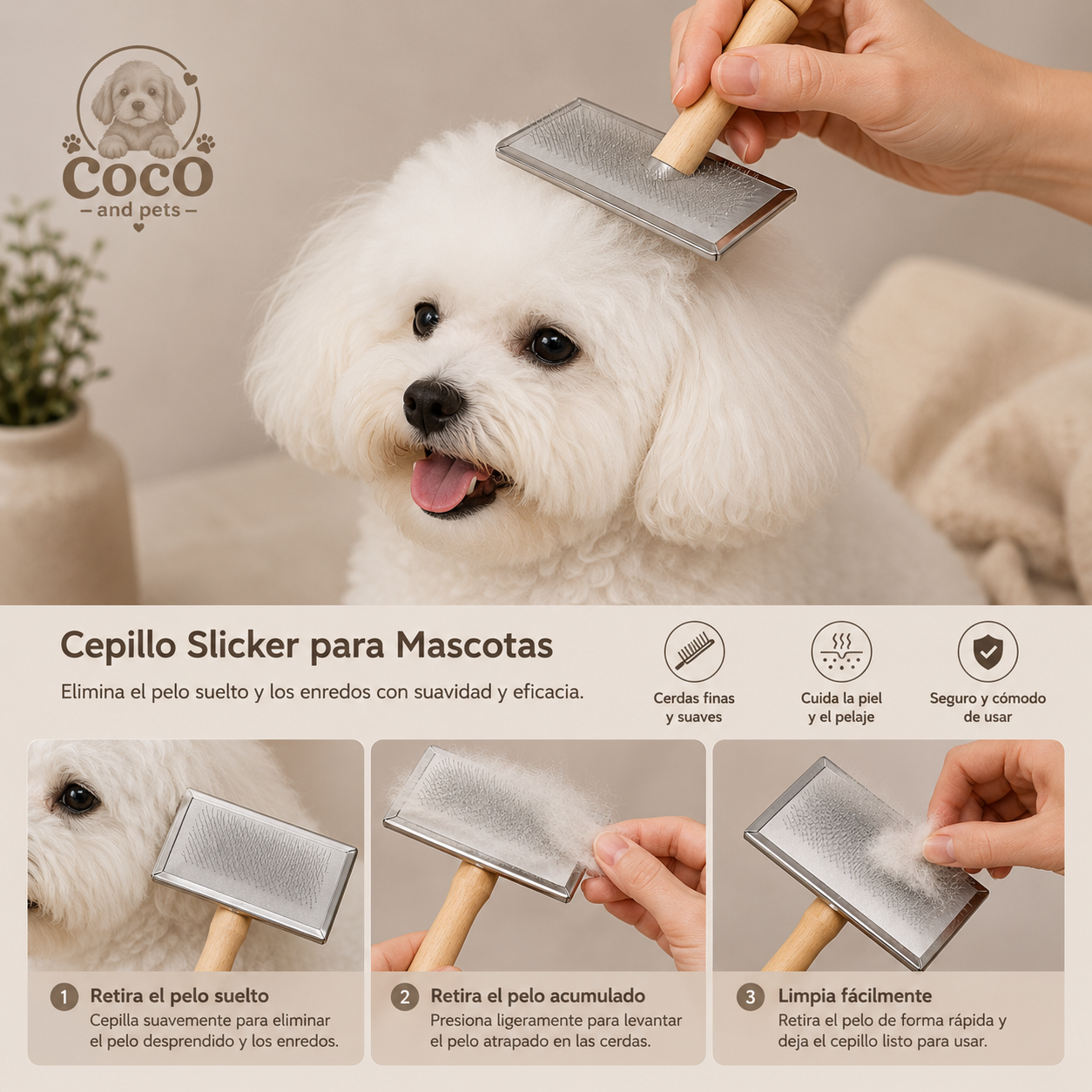 Cepillo Carda Universal