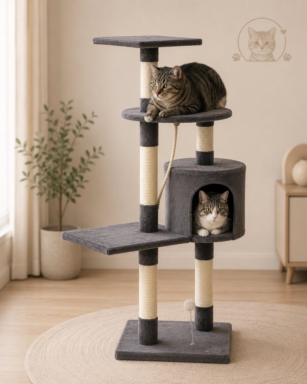 Arbol Rascador Para Gatos