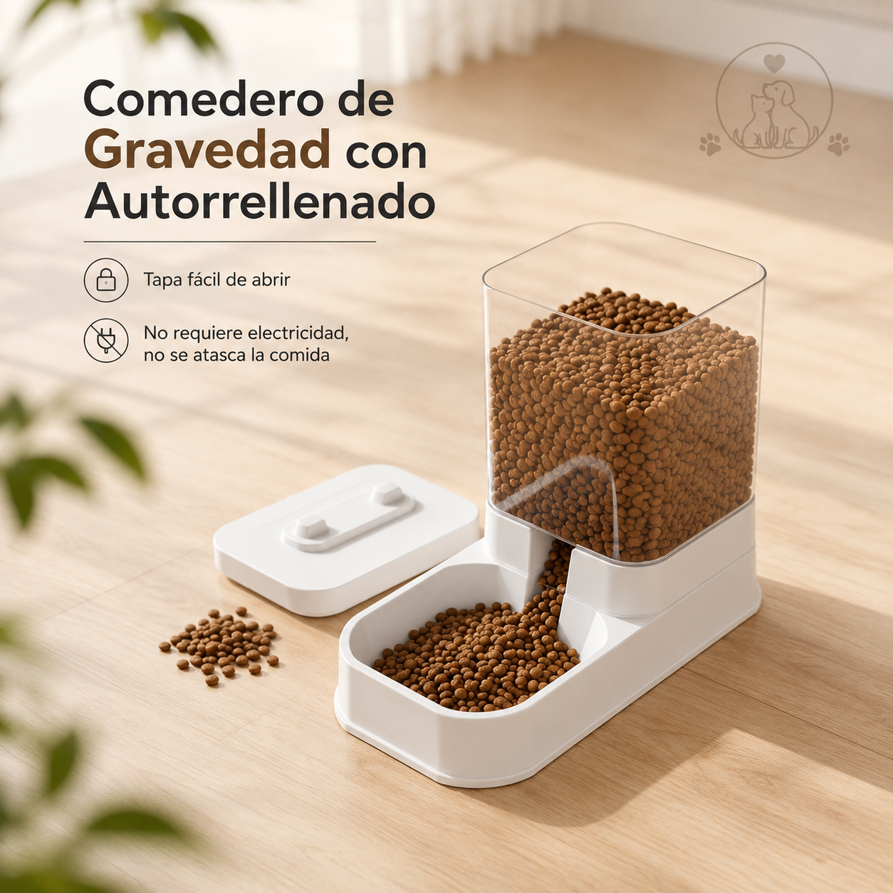 Comedero y Bebedero Automatico Gatos