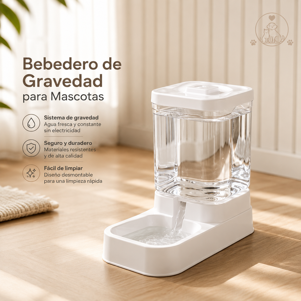 Comedero y Bebedero Automatico Gatos