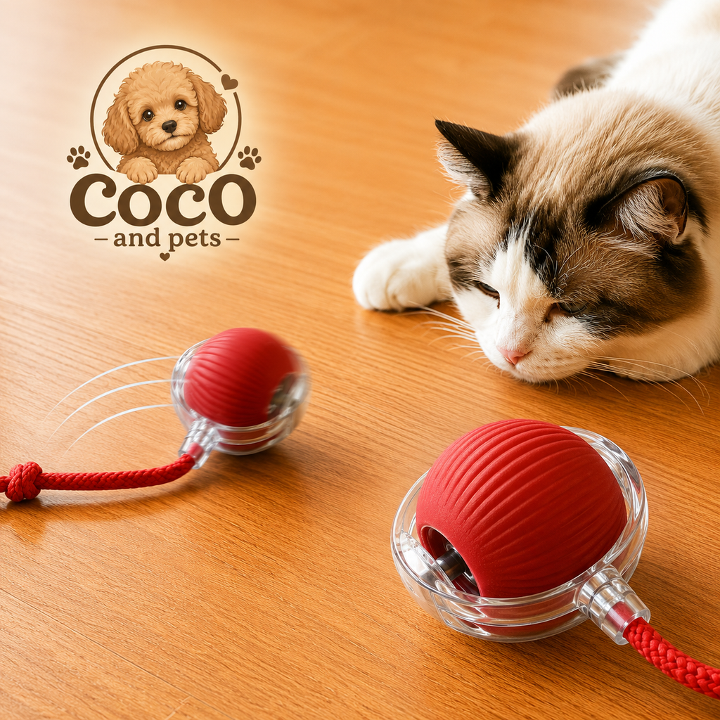 Pelota Inteligente Interactiva para Gatos