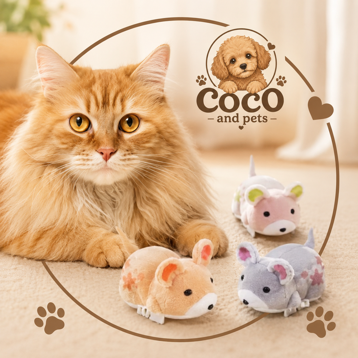 Ratoncitos Interactivos para Gatos