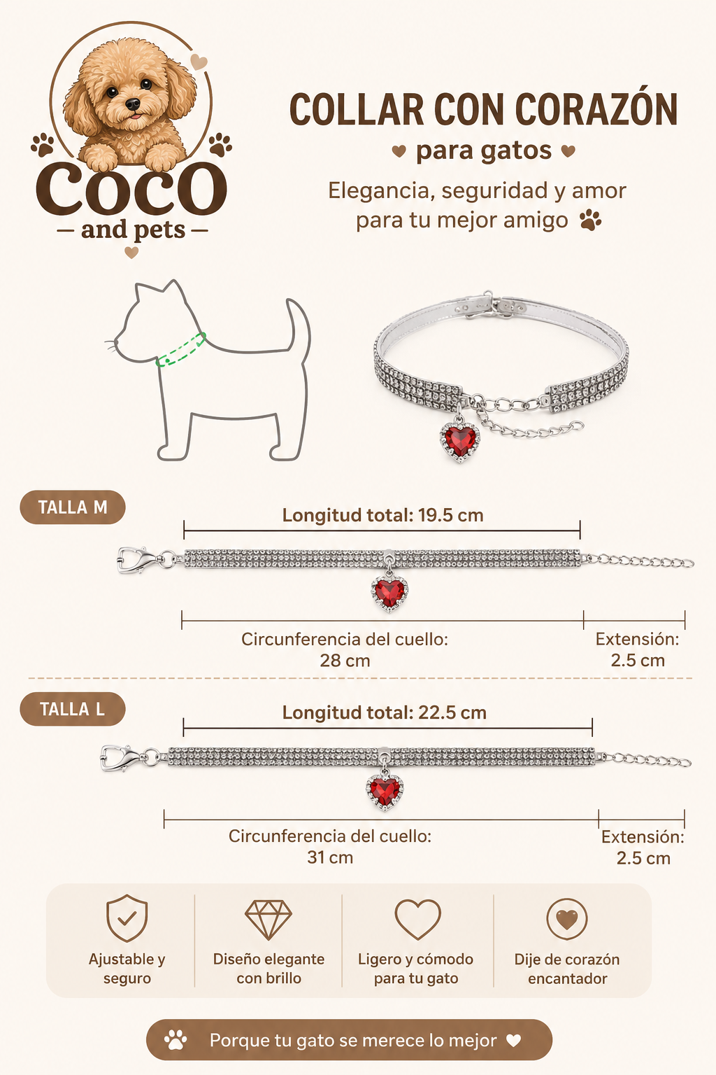 Collar de Lujo nagore
