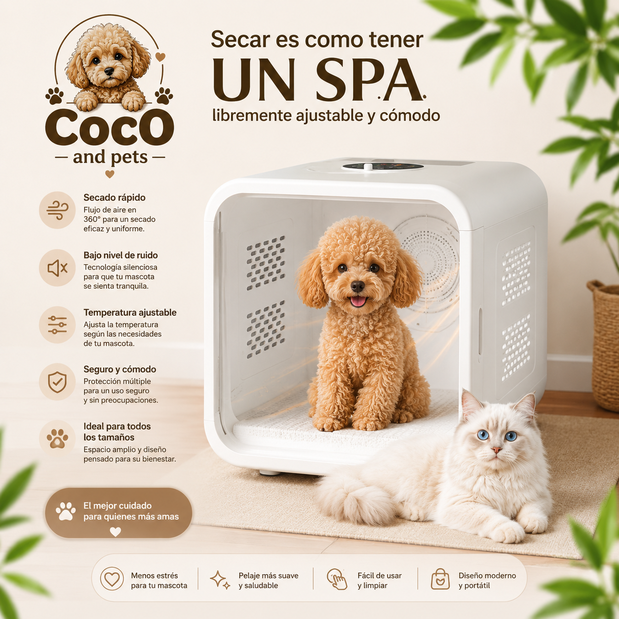 SECADORA Silenciosa Premium