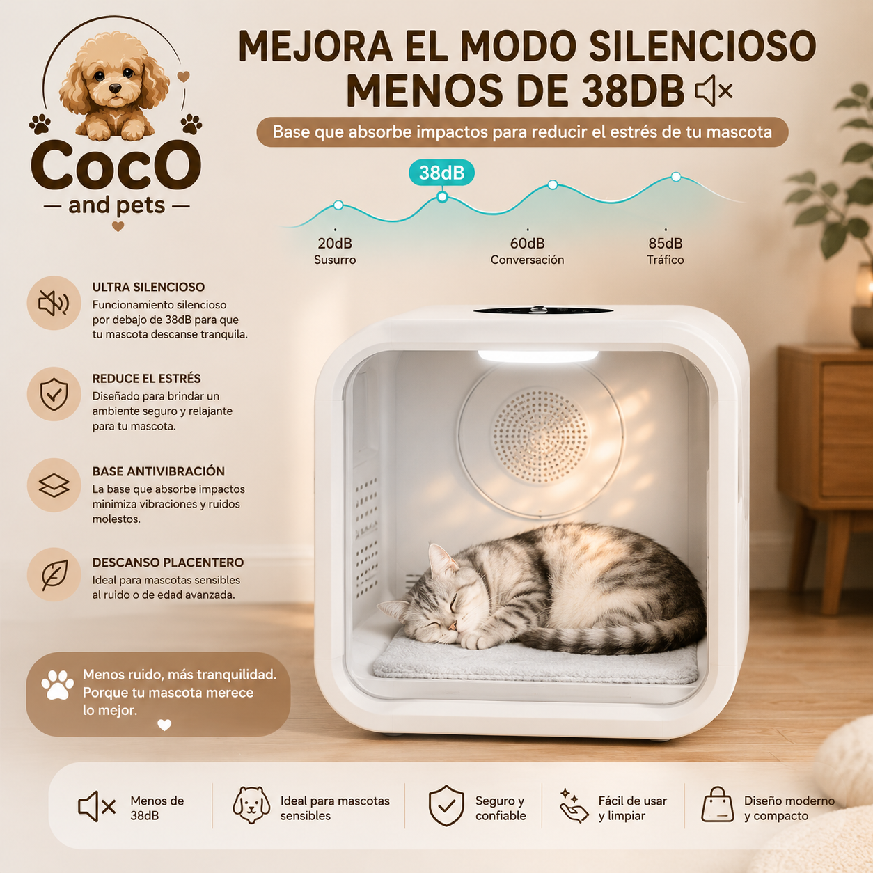 SECADORA Silenciosa Premium