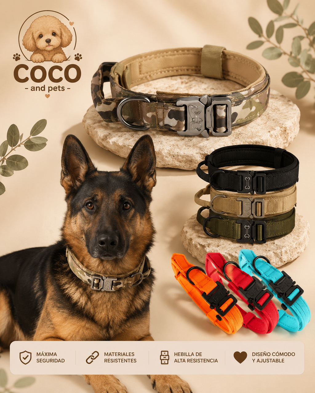 COLLAR TÁCTICO TOM