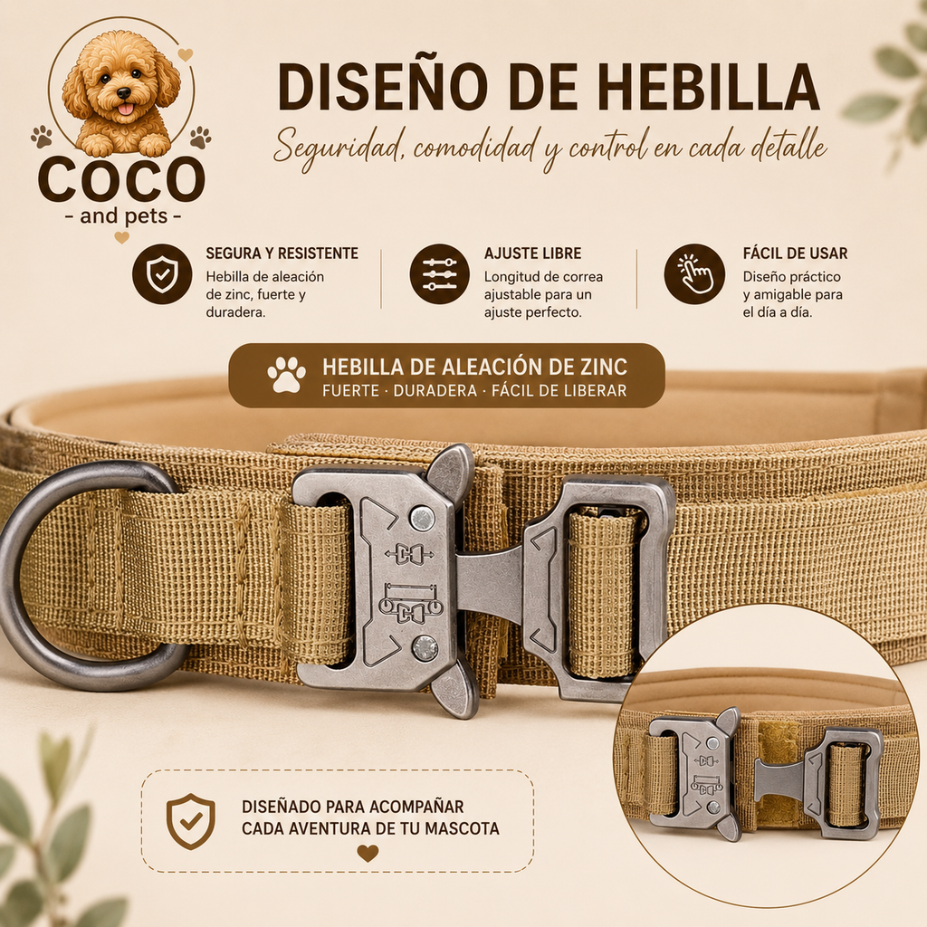 COLLAR TÁCTICO TOM