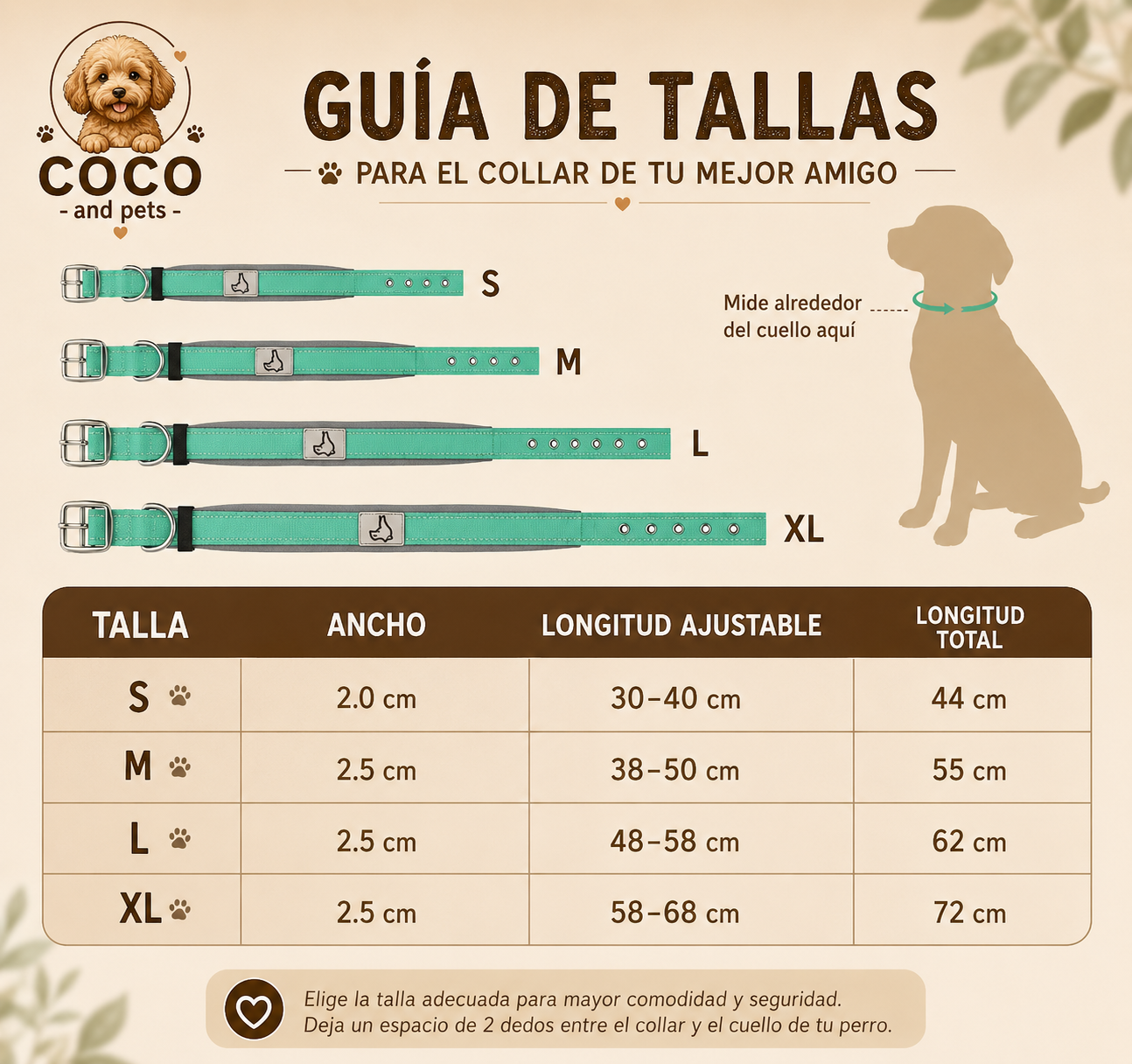 COLLAR ACOLCHADO BUBA