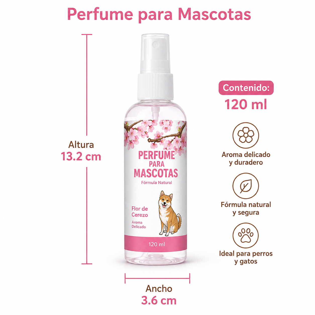 PERFUME NATURAL VIOLETA