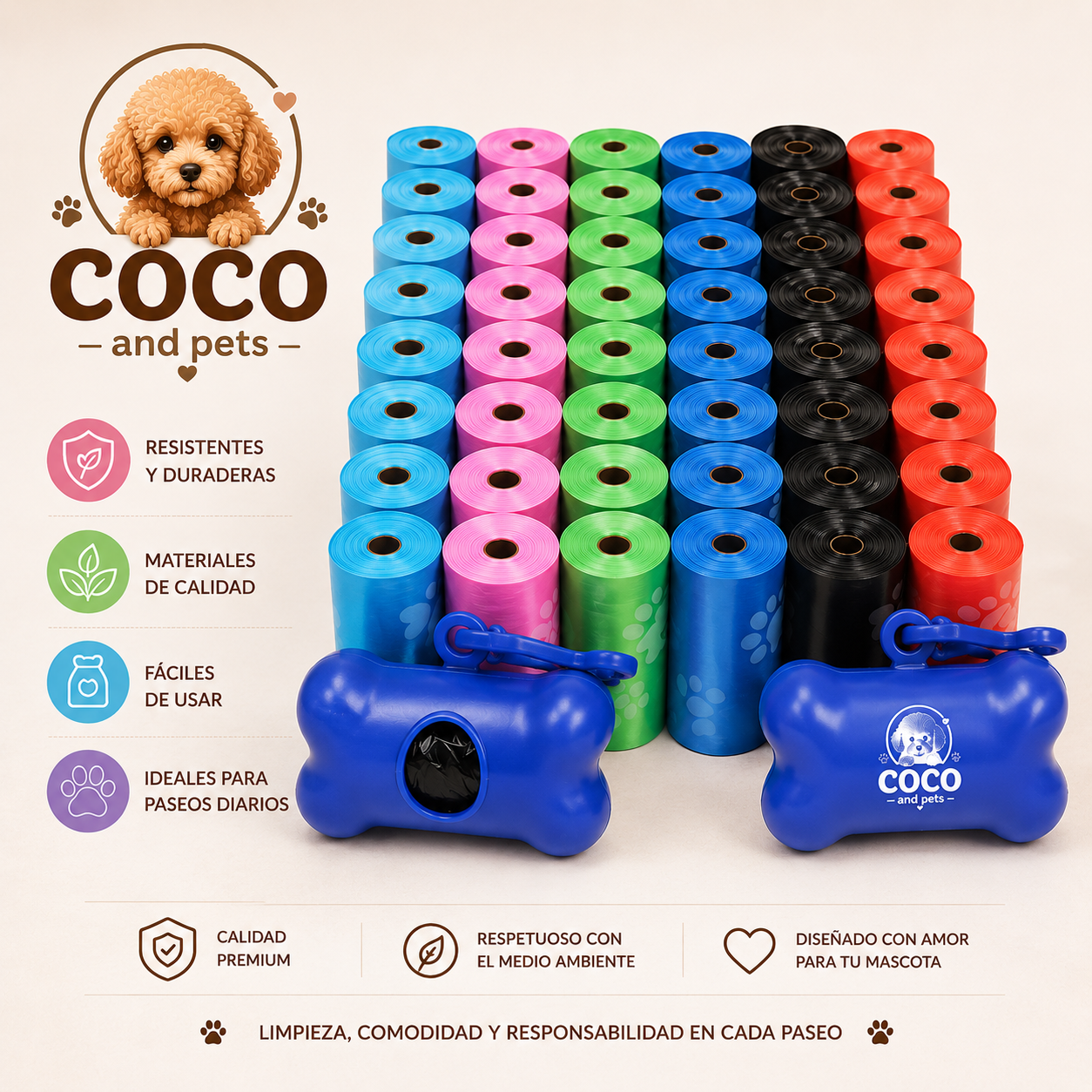 BOLSAS HIGIÉNICAS ROLAN