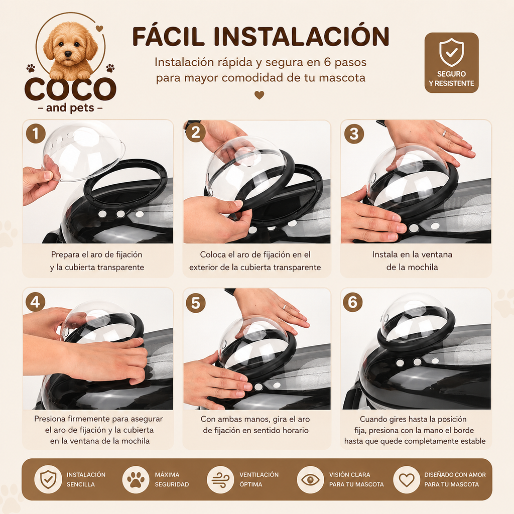 MOCHILA TRANSPORTÍN