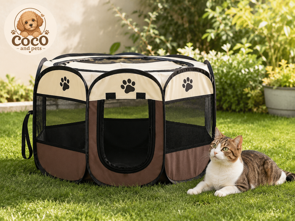 Parque Plegable para Mascotas Patricia – Cómodo, Seguro y Fácil de Transportar