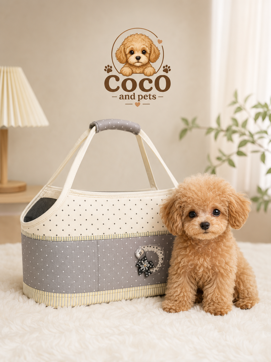 Bolso transportín premium para mascotas Marc