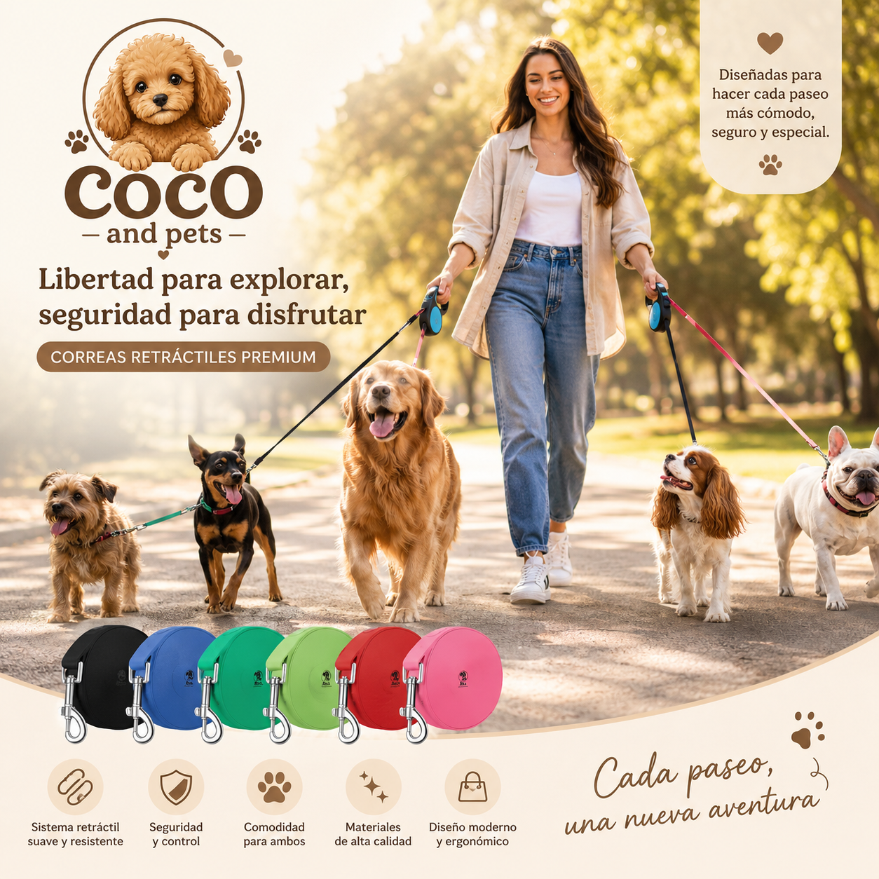 Control y Libertad en una Sola Correa