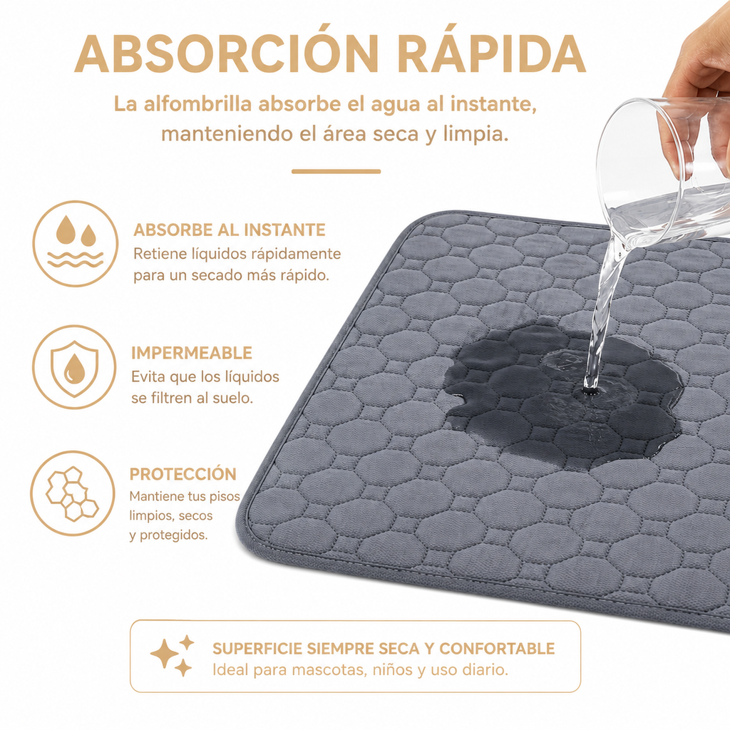 La Alfombra que Mantiene tu Hogar Limpio y Seco