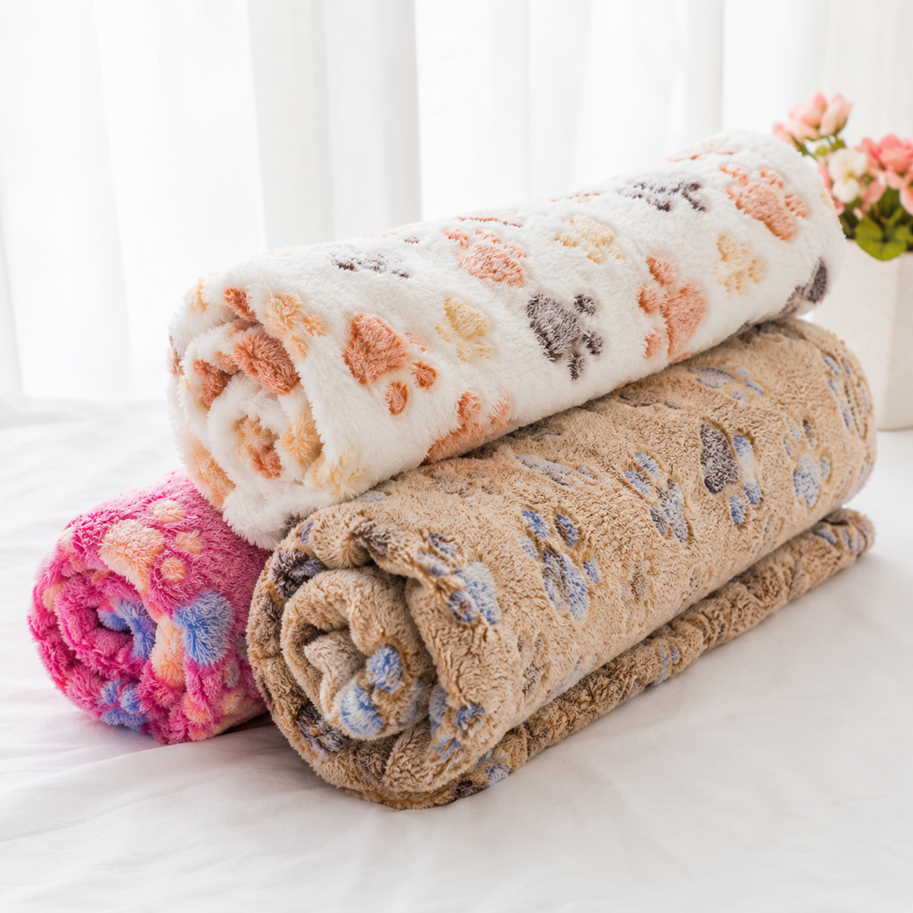 Manta coco Suave para Perros y Gatos | Cálida, Cómoda y Lavable
