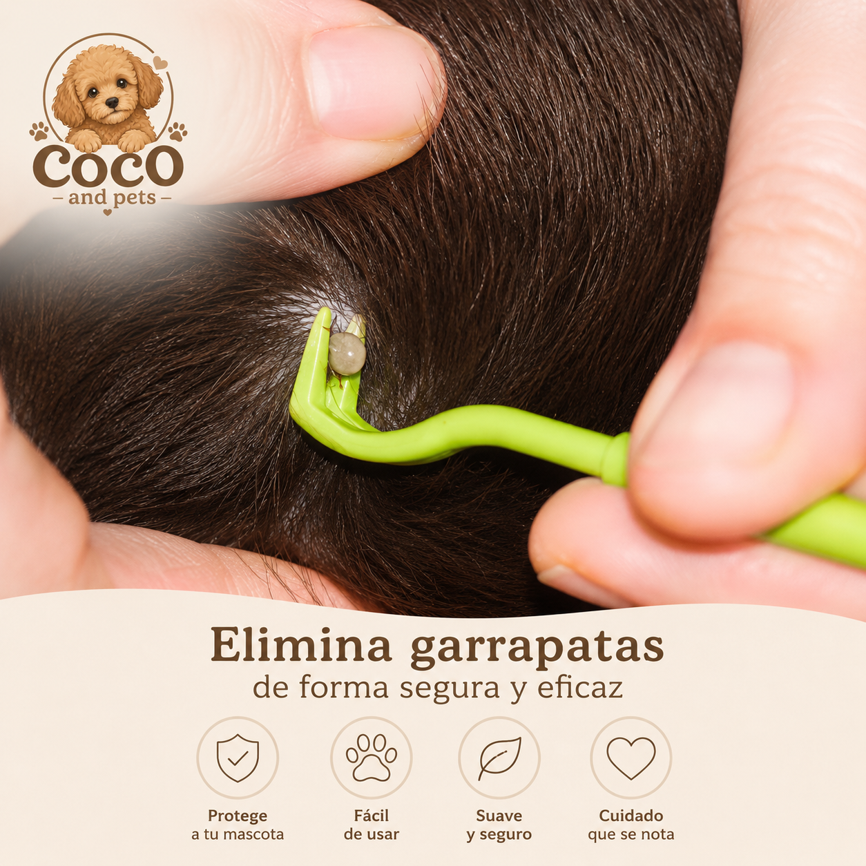 Kit de Pinzas Quita garrapatas