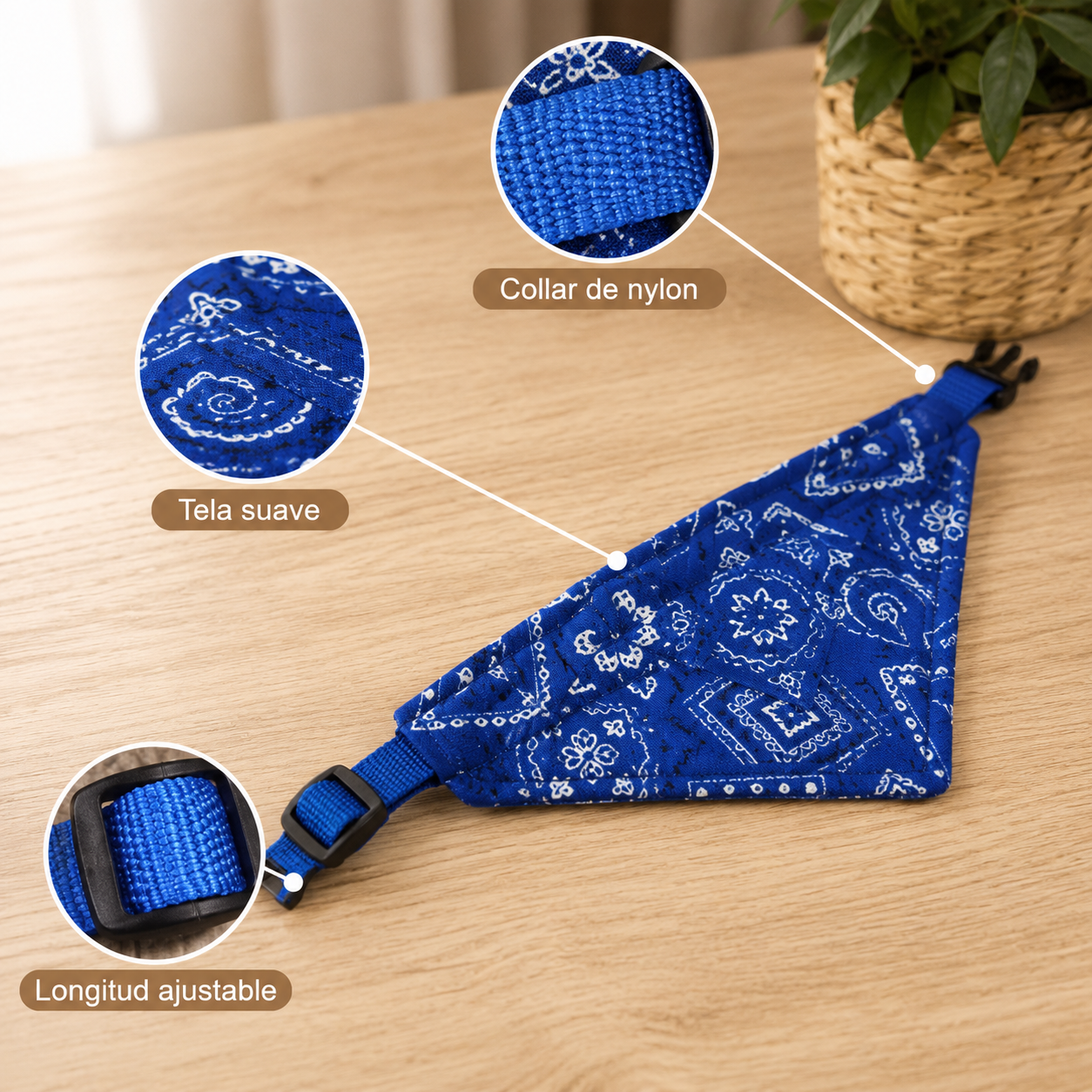 Pañuelo Bandana para Perros y Gatos
