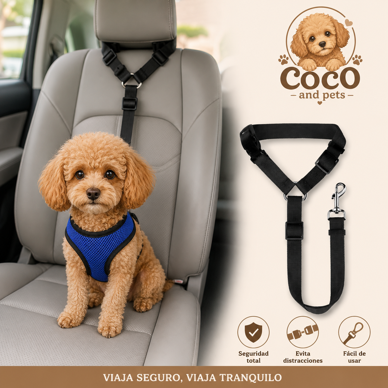 Cinturón de Seguridad Ajustable EVO